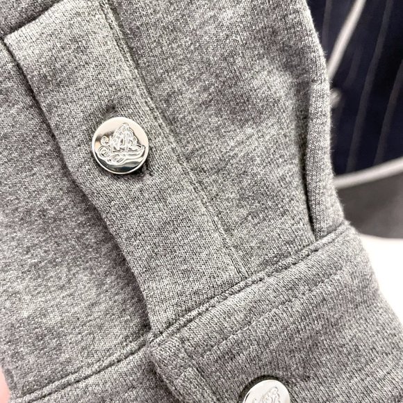 Nicolas & Bears Stripe Tuxedo Cotton Long Sleeves Shirt NEW - Picture 4 of 5